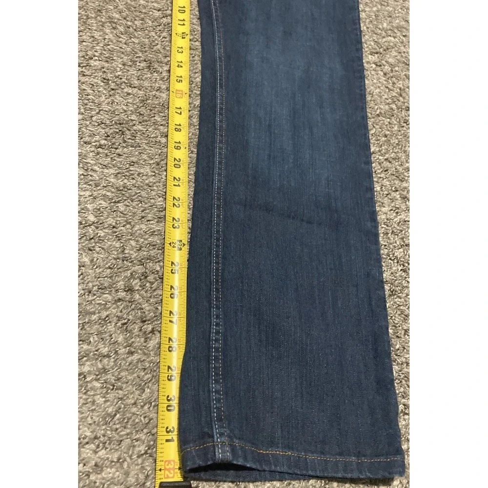 Lee Premium Select Jeans Boys 18R Dark Wash Straight Leg Stretch Denim 28x32